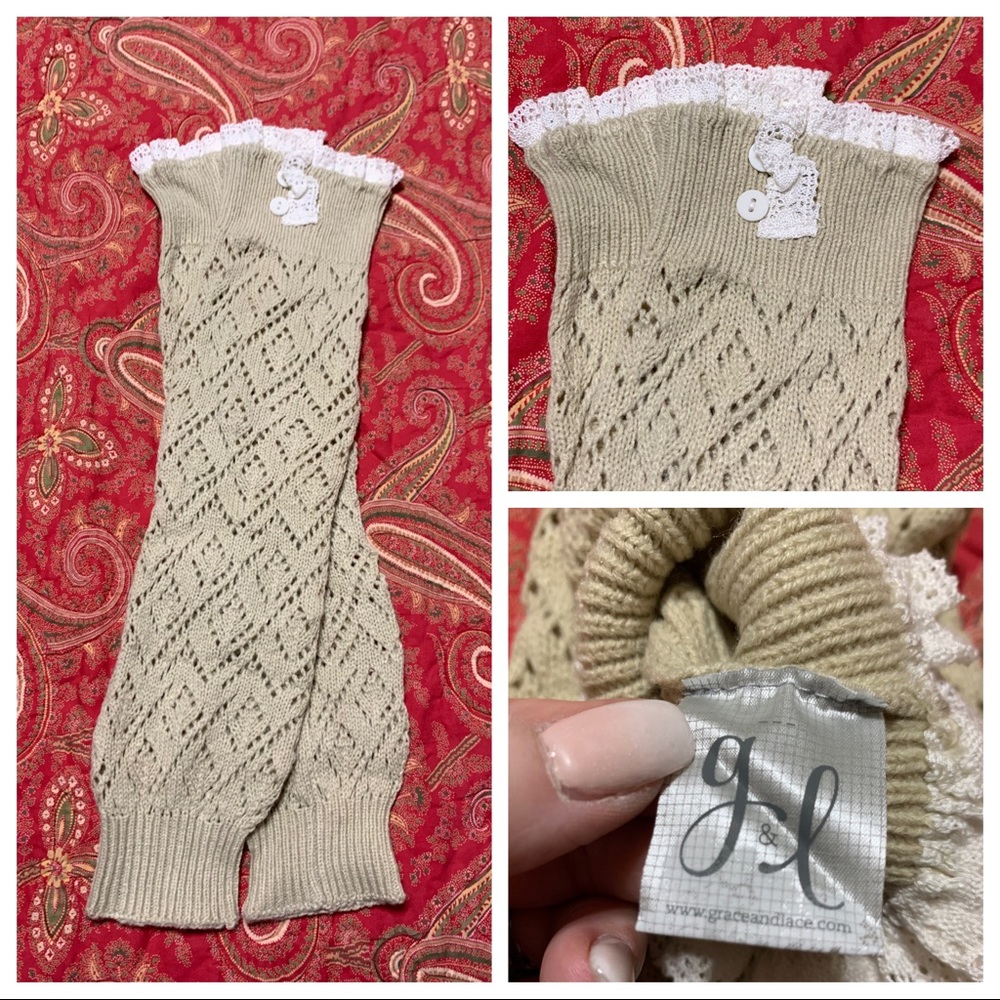 Grace & Lace boot sock leg warmers